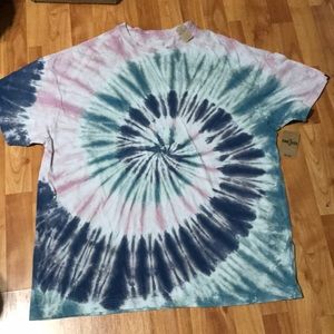 Tie dye oversized shirt